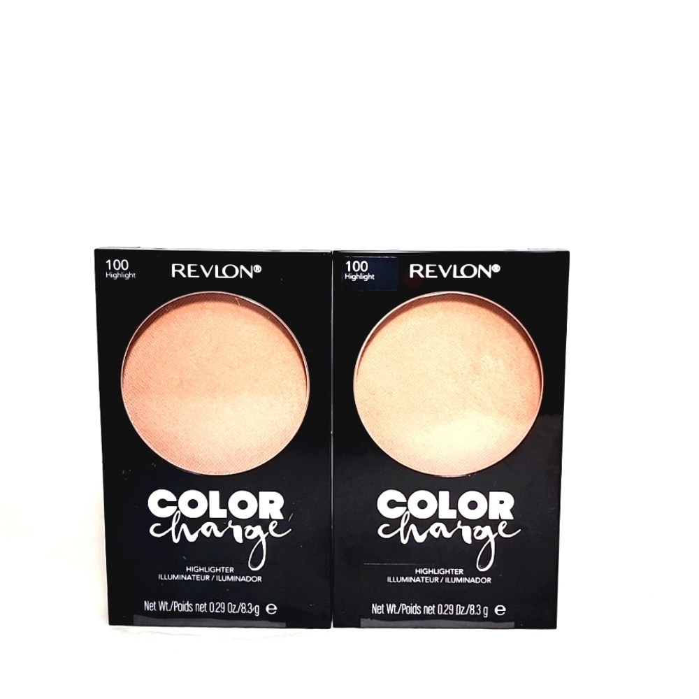 Revlon Color Charge Powder Highlighter - 100 Highlight 2 pcs